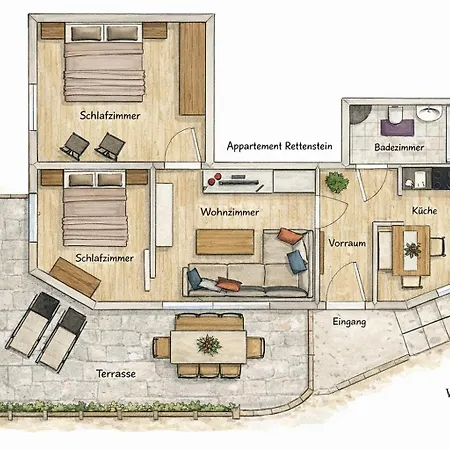 Appartement Haus Schoenblick *